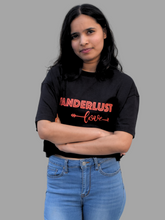 Load image into Gallery viewer, Organic Ethical Luxury Oversized Crop Top- Black