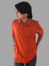 Load image into Gallery viewer, Organic Basic Ethical Luxury Polo- Rooibos